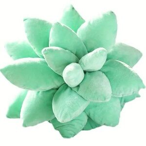 Toy Plush Succulent 9.8” Light Green Novelty Funny Gift Stuffed Cactus Aloe
